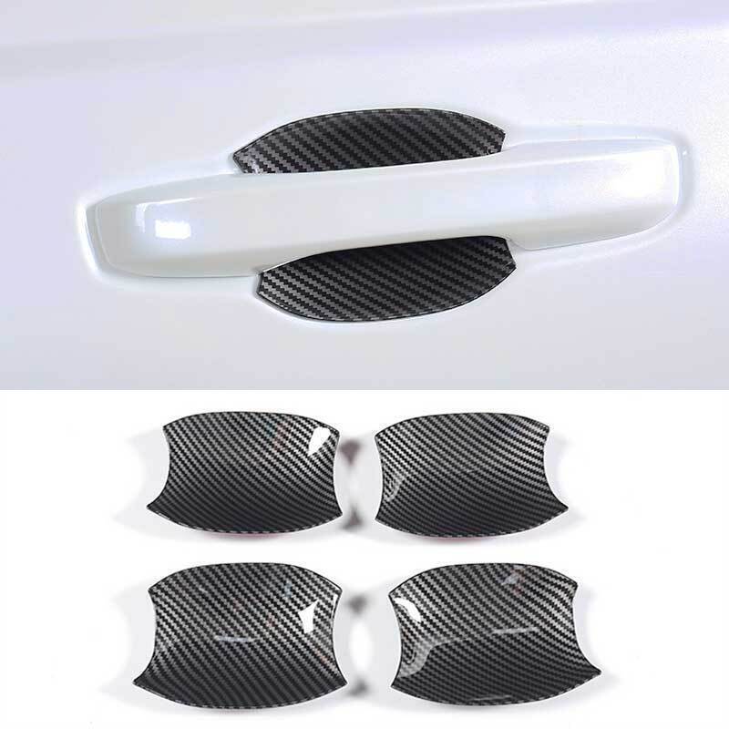 For Honda CR-V CRV -2024 Carbon Fiber ABS Outside Door Bowl Cup Cover Trim