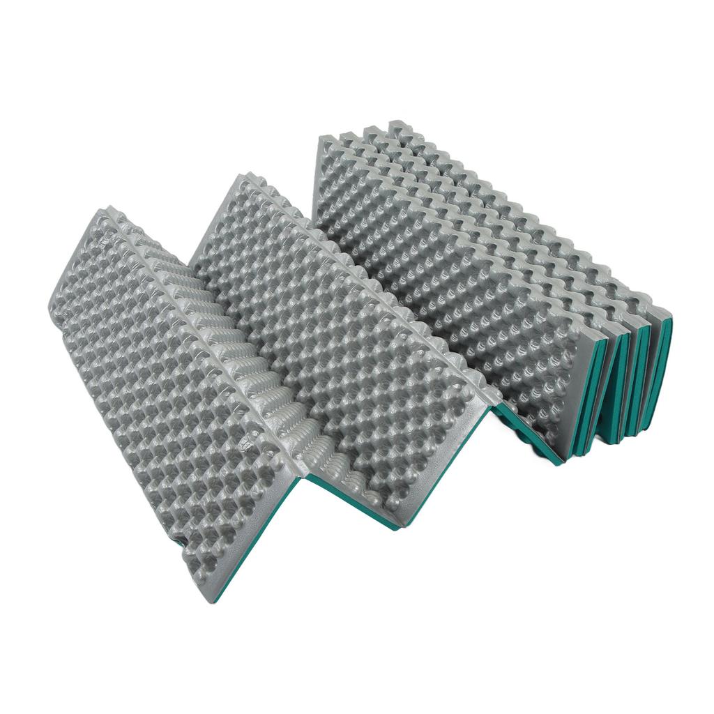 Folding Sleeping Pad Double Sided Egg Crate 190x61cm Soft Warm Comfortable Mat Mattress for Camping