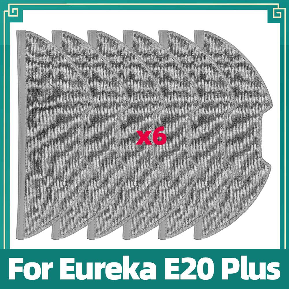 Fit For Eureka E20 Plus Vacuum Replacement Parts Main Side Brush HEPA Filter Mop Cloth Accessories