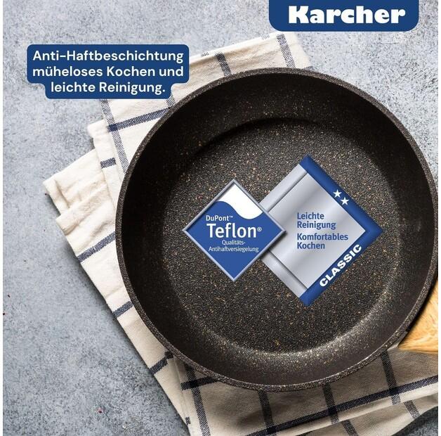 Karcher Roasting Pan Cast Aluminum 2in1 34.6x24.6 Cm 8.7 L (121749)