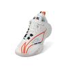 New LINING Flash Strike 11 Basketball Shoes Men's Low Top Ecru/Oranges ABAU053-31