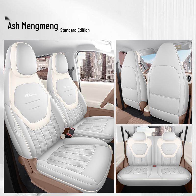Wuling MINIEV 5th Gen Four-Door Perforated Leather All-Season Seat Covers