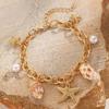High Quality 2026 Jewelry, Fashion Tidal Sea Shell Conch Starfish Pendant Bracelet, Resort Wind Beach Jewelry
