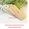 Personalized 4Pcs Modern Christmas Stocking Name Tag Labels Name Tags for Stocking Farmhouse Xmas Fireplace Tree Decor Present