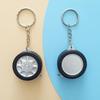 1M Tire-Type Mini Measuring Tape Gift Ruler Meter Imperial Keychain Measuring Tape Keychain