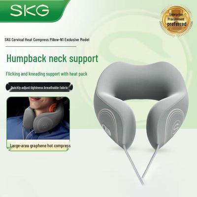 N1 Series Cervical Massager Pillow with Heat CN Plug (adapter Included)