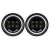 4.5" 30W LED Angel Eye Motorcycle Fog Light for Harley, Off-road Auxiliary Spotlight