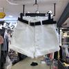 Black Gray Loose Female Jeans High Waist Shorts Wide Legs Were Thin Outside Wearing A-shaped Pencil Pants Summer