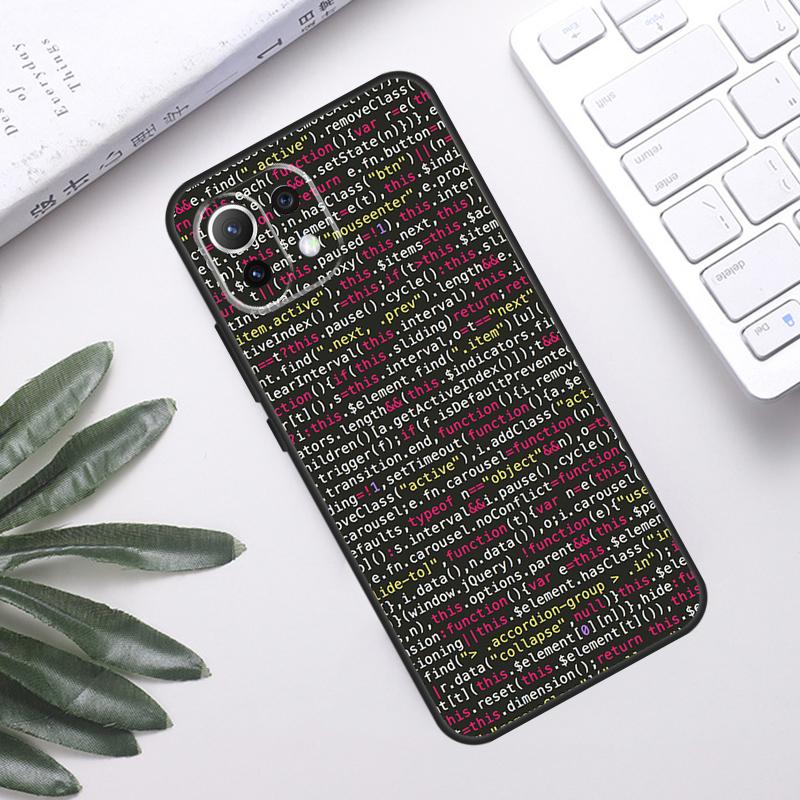 The Code Design Programmer For Xiaomi 15T 14T 13T 17 Pro Max 14 15 Ultra Case For POCO F8 Ultra X7 X5 X6 F5 F6 F7 Pro