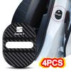 4PCS Car Door Lock Protective Cover Self-adhesive Car Decorative Accessories Car Door Lock Anti Rust Sleeve For Leon Ateca