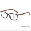 Advanced Multifocal Presbyopia Glasses for Men Business Style Anti Blue Light Glasses Suitable for Both Near and Far Use