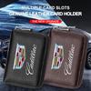 Auto Styling Brieftasche Führerschein Visitenkartenhalter Schlüsseletui für Cadillac XT5 XTS CTS BLS SLS DTS SRX Escalade Tiburon Deville