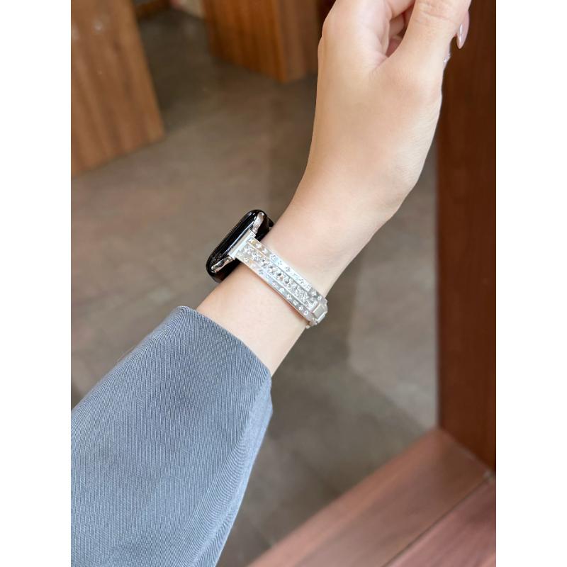 Nice Bling Metal bracelet For Apple Watch Series 11/10/9/8/7/6/5/SE3 40mm 41mm 42mm 44mm 45mm 46mm Strap