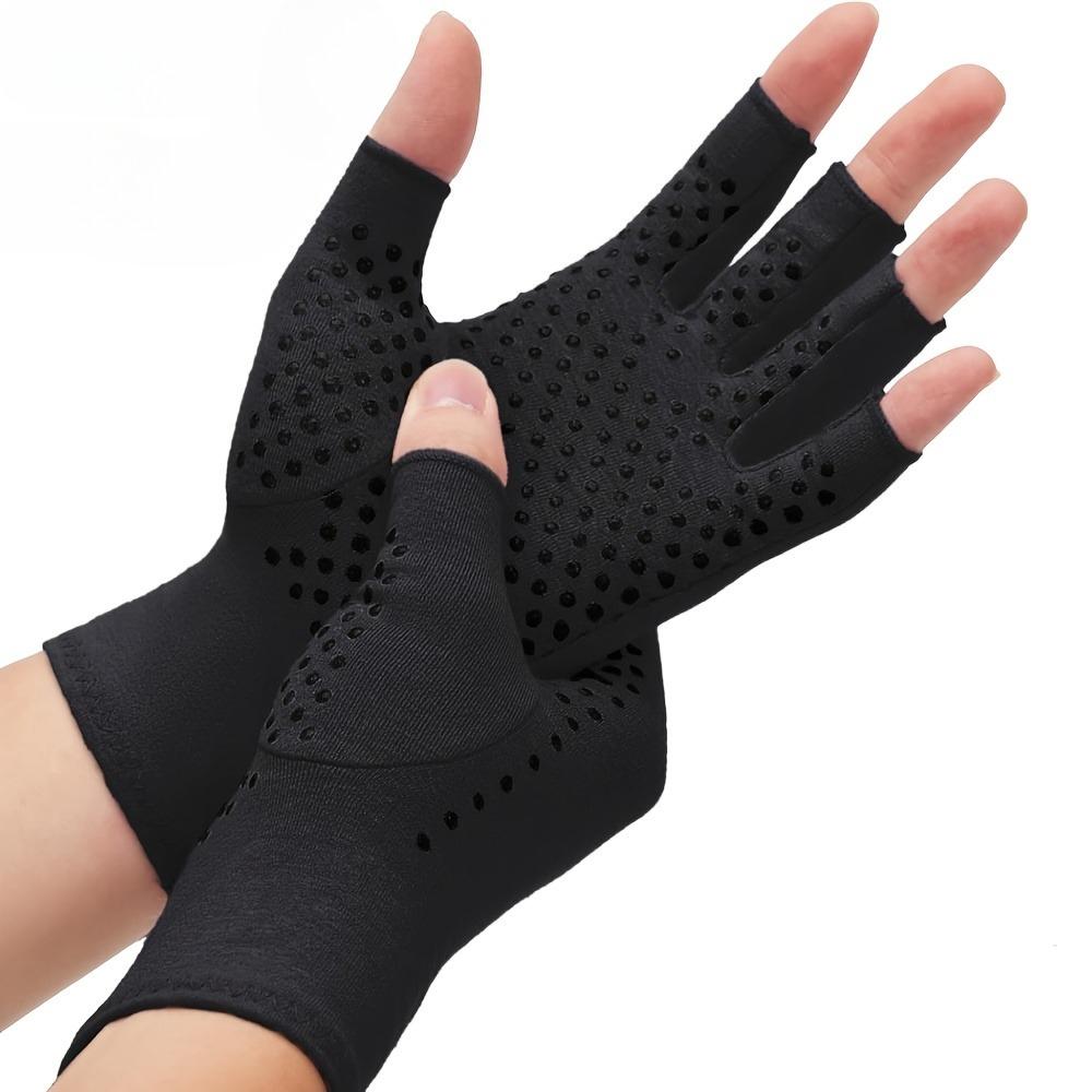 Fingerless Compression Gloves for Both Men And Women, Featuring And Breathable Design, Ideal for Typing And Everyday Activities