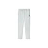 Solid Woven Straight Leg Casual Pants Men Bottoms Light-Gray F11M311802F-GY