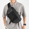 Men's Waterproof Nylon Cycling Waist Bag New Fashion Chest Pack Casual Crossbody Shoulder Sling Bag for Outdoor Travel