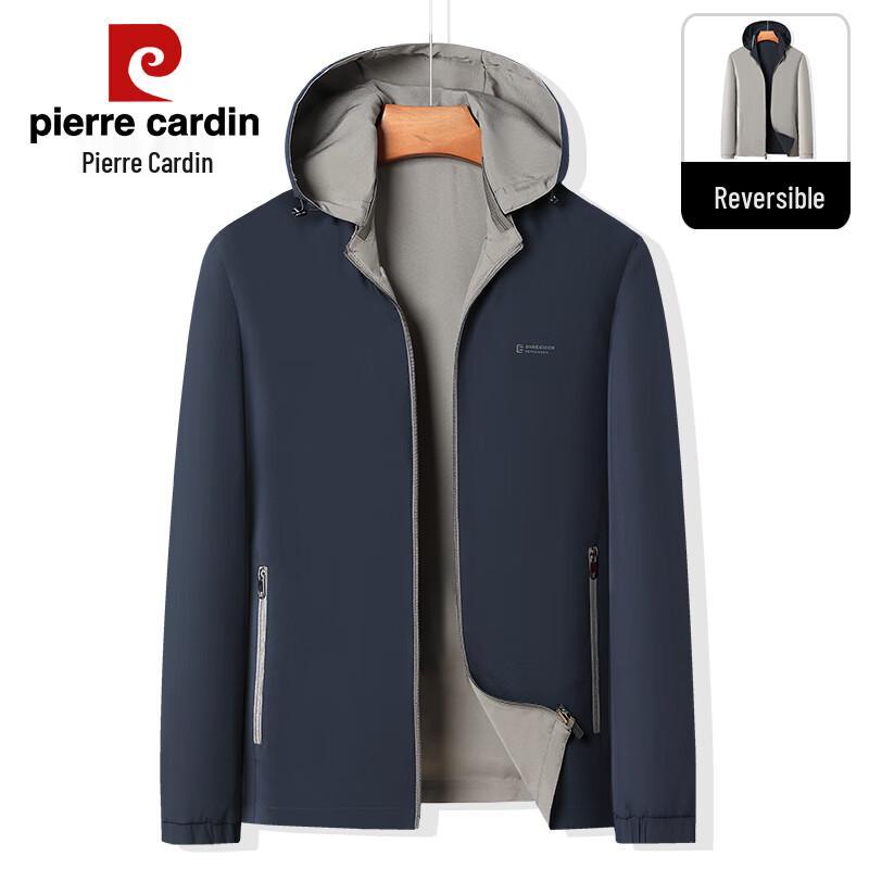 

Pierre Cardin Men s 3-in-1 Business Casual Jacket with Removable Hood XL (180)