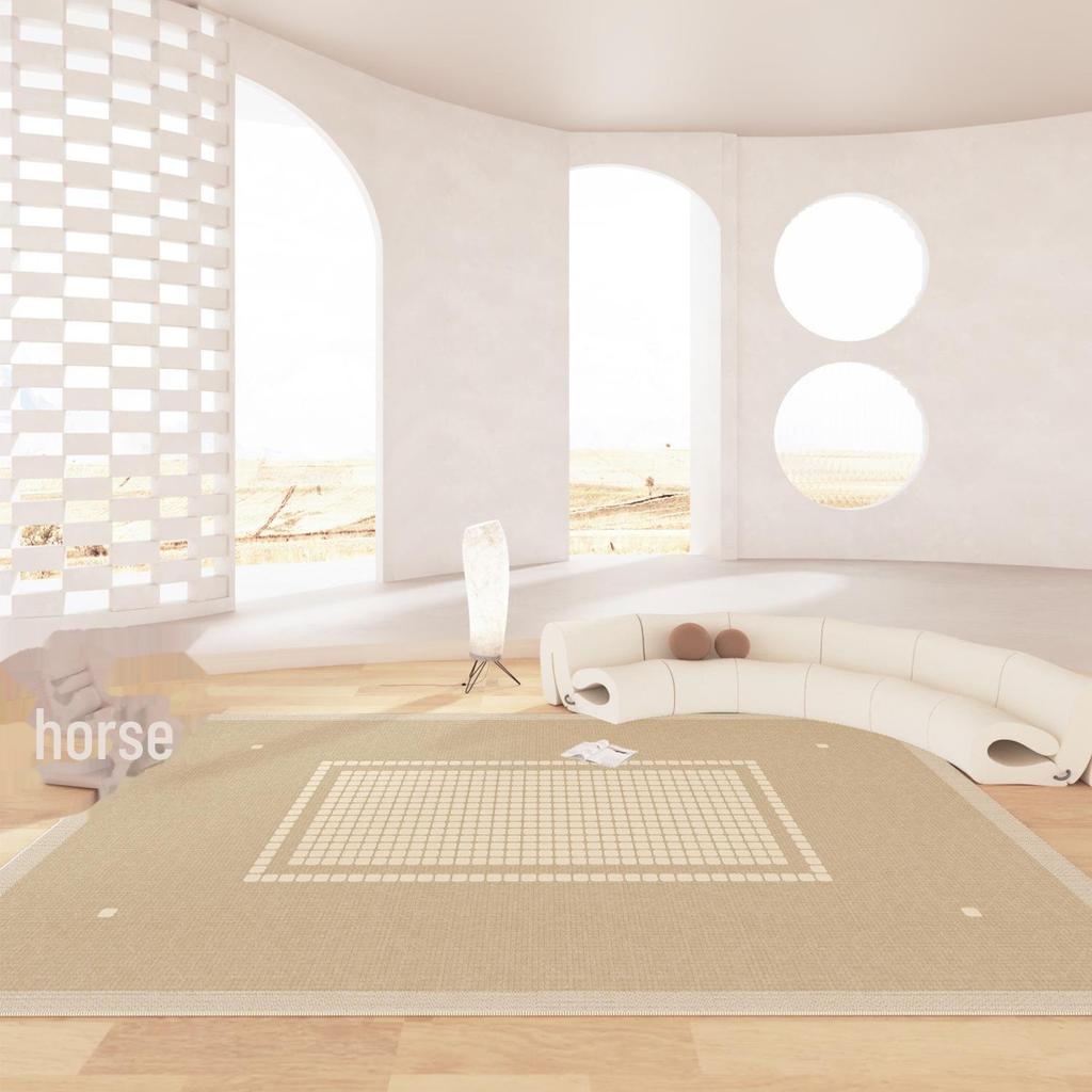 Dirt-Resistant Loop Pile Carpet: Easy-Care, Non-Slip Floor Mat for Living Room, Entryway, and Bedroom