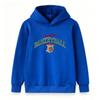 Kids Boys Girls Pullover Hoodie, Vintage Street Team Basketball 1995 Pattern Casual Long Sleeve Hooded Sweatshirt for Sports Daily Wear for Children