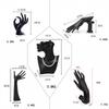 Fahsion Jewelry Display Hand Model Anklet Watch Bracelet Display Stand Sketch Decoration Art Photo Ring Organizer
