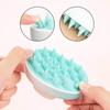 Silikon Shampoo Pinsel Kopf Kopfhaut Massage Kamm Haar Waschen Kamm Körper Massage Pinsel Bad Dusche Pinsel Salon Friseur Werkzeug