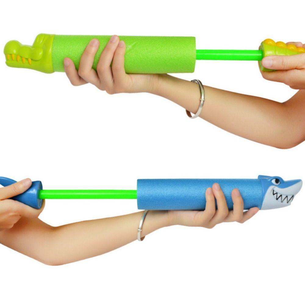 Animal Summer Animal Head Water Guns Blue/green Shark Crocodile Squirter Funny   Kids Toys