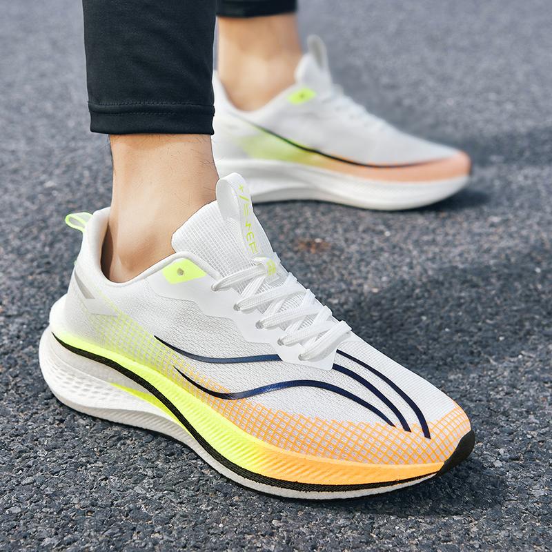 Men's Casual Sports Shoes High Quality Carbon Plate Sports Shoes for Lovers Comfortable Soft Sole Cushioned Sports Shoes for Men