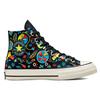 Converse Chuck 70 High Peace & Unity Unisex Sneakers Multi-Color Black Poppy-Glow 172259C
