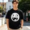 Funny Cartoon Face Meme Print Cotton Short Sleeve High Quality Oversized Casual Streetwear T Shirts for Unisex Unisex