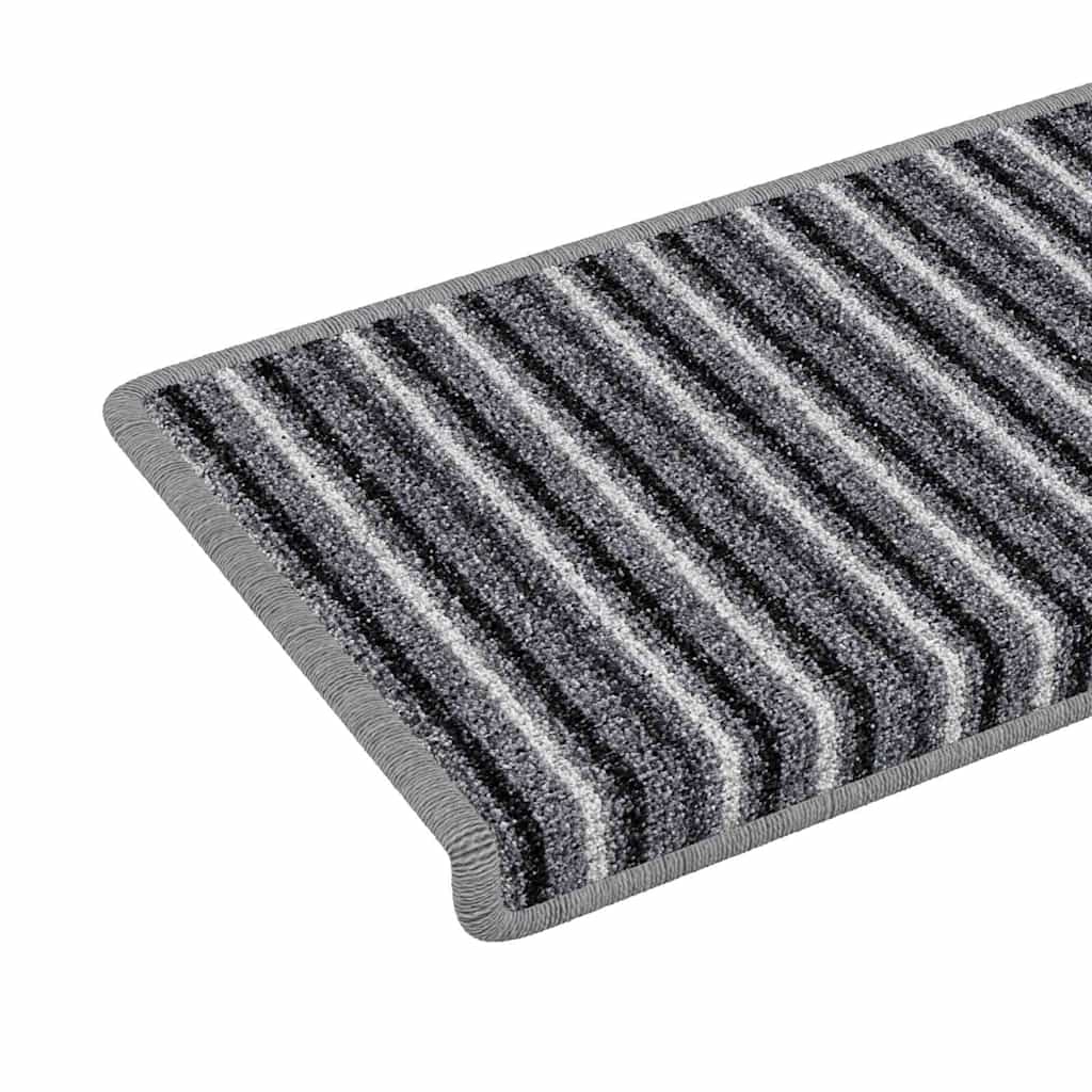 Self Adhesive Stair Protectors 15 Pcs Gray 65 X 21 X 4 Cm