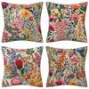 New Stereo Embossed Floral Pillowcase Cushion Cover with Digital Printing