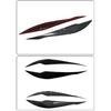 Gloss Black ABS Headlight Eyebrow Eyelid Cover Trim Stickers For BMW F30 F32 F33 F34 F35 F31 318i 320i 2013-2019