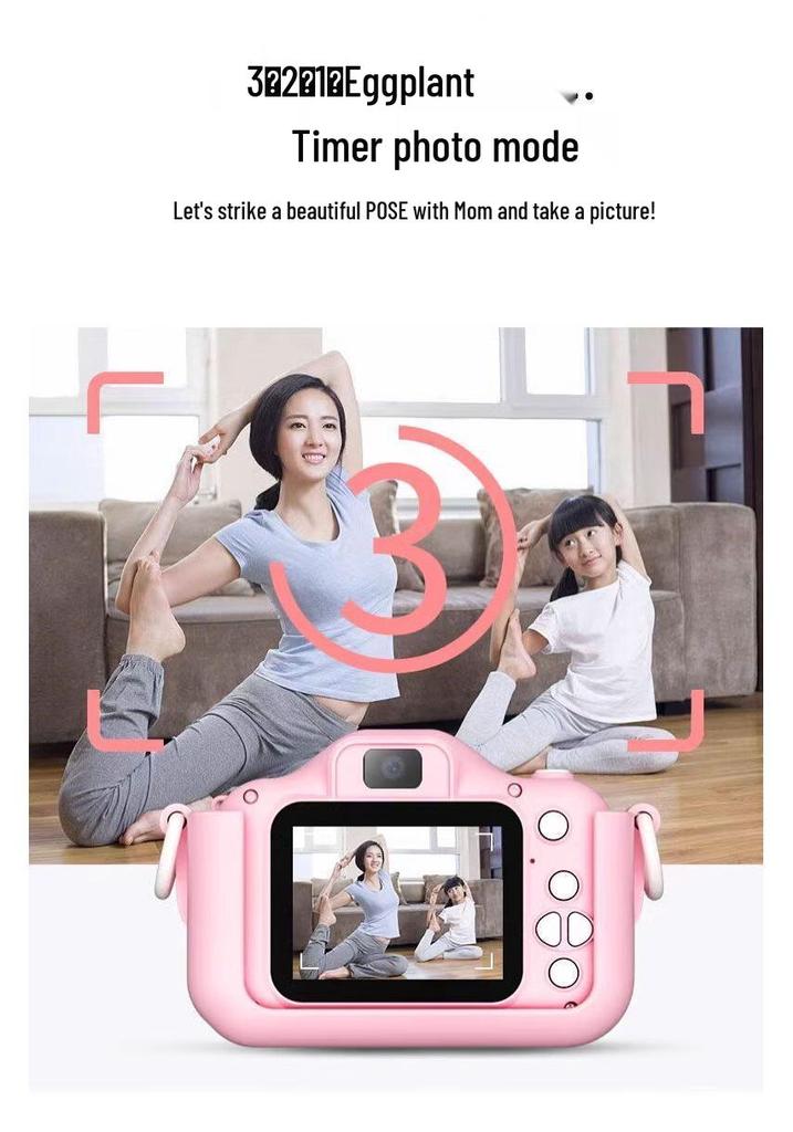 Children's HD Mini Camera - Photo & Video Gift for Ages 3-12