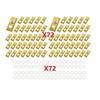 Replacement Blades Pack for Luba & Yuka Robotic Lawnmower All Series - 72 Pcs Gold Quality