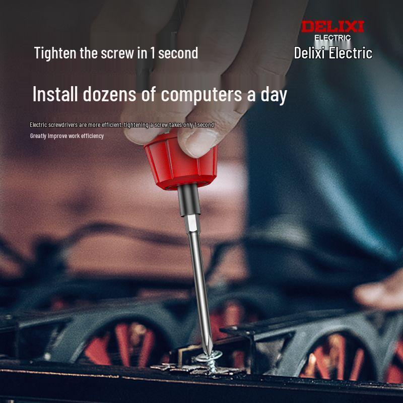 Delixi Multifunktions-Elektroschrauber & Mini-Lithiumbohrer für den Heimgebrauch
