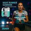 Breathable Waterproof Running Vest Backpack with Reflective Strips for Night Cycling and Casual Use