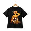Luffy Sunset Anime T-Shirt – Straw Hat Pirate Unisex Graphic Crew Tee Unisex T-Shirt