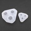 Forma ve tvaru diamantu 3D DIY Silikonová pryskyřice Epoxidová forma s kamínky