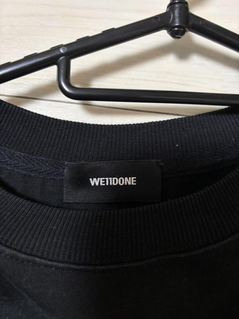 [USED] WE11DONE Black T-shirt