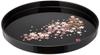Nakanishi Koge PC Round Tray, Black, Miyabi Sakura, 24cm, Made in Japan, 2452065