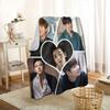 Neuer Artikel Ji Chang Wook Decken Druck Weiche Decke Überwurf für Zuhause/Sofa/Bettwäsche Tragbare Erwachsenen Reise Abdeckdecke