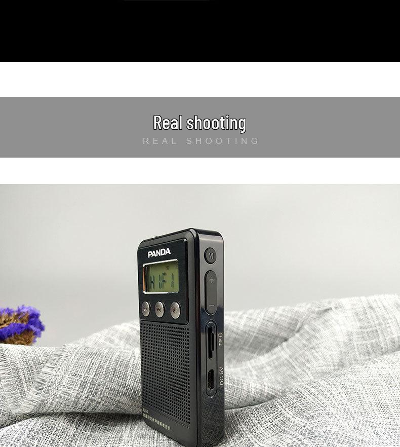 Panda6204 Mini Full Band Portable Radio Player