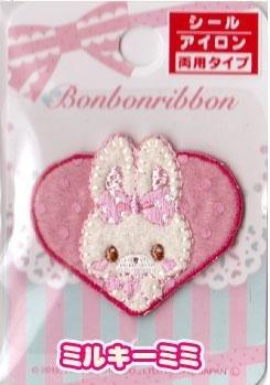 

Патч Bonbon Ribon Milky Mimi BN03 Sanrio) (Маленький)