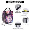 Pochita C-Chainsaws Man Heat-keeping Meal Tote High Capacity Manga Anime Reusable Thermal Bag Tote Lunch Box Work  Field Female Male