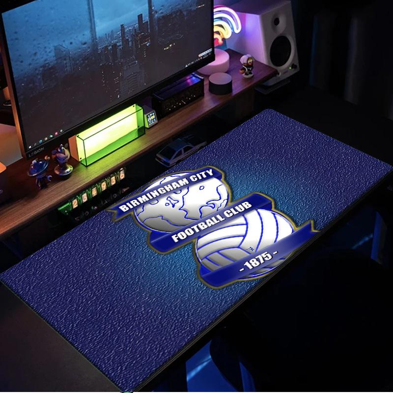 Birmingham City Football Club mouse pad, rubber base, esports desk mat, mouse pad for gamers and office use, gaming desk , easy to clean mat