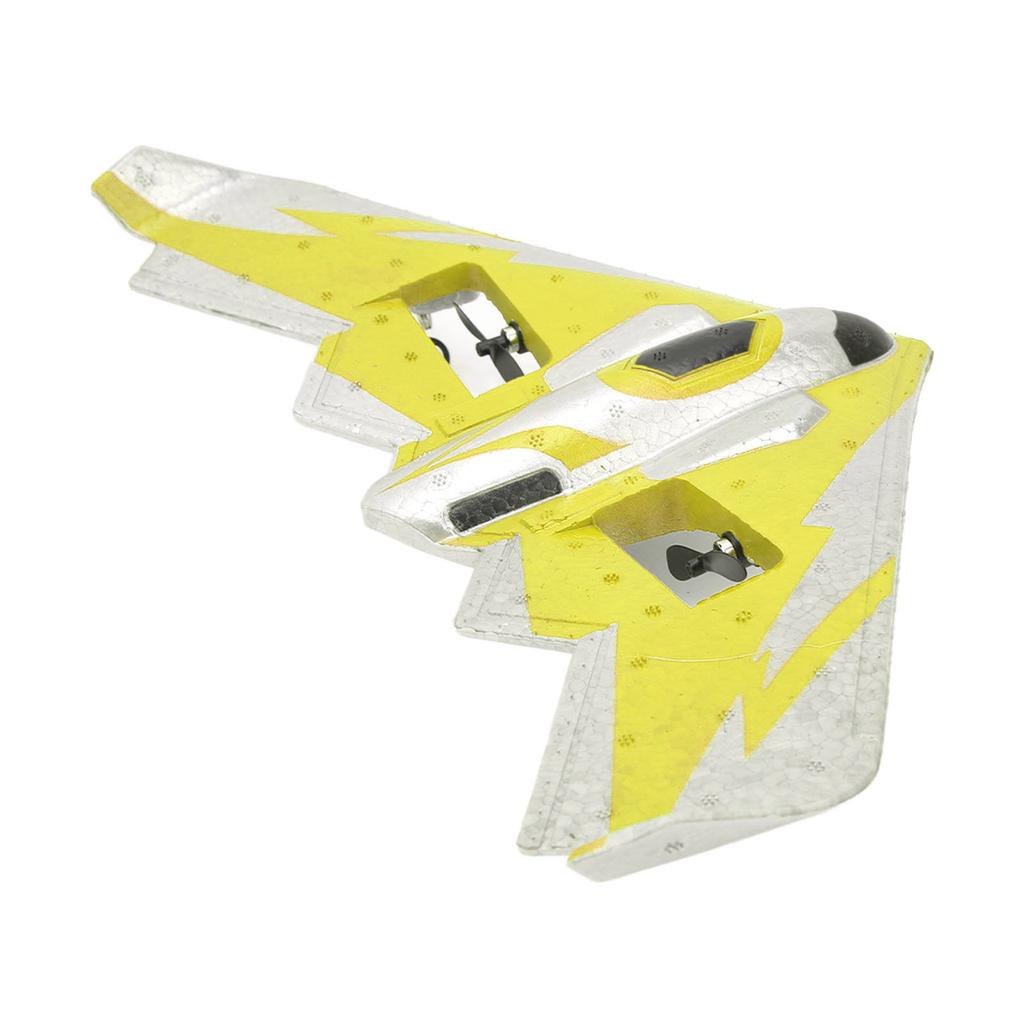 RC Plane Kit Glider Remote Control Airplane EPP Foam Aircraft with LED Light for Beginners Adults Kids