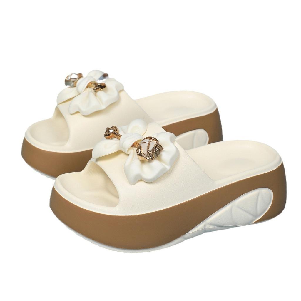 Fashion 2025 Women Slippers EVA Soft Sole Summer Casual Women Platform Sandals Fashion Non-Slip Beach Slippers Luxury Slides Women