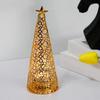 European Metal Christmas Tree Candle Holder Holiday Decoration Tea Light Cup Table Holiday Party Home Decoration Accessories