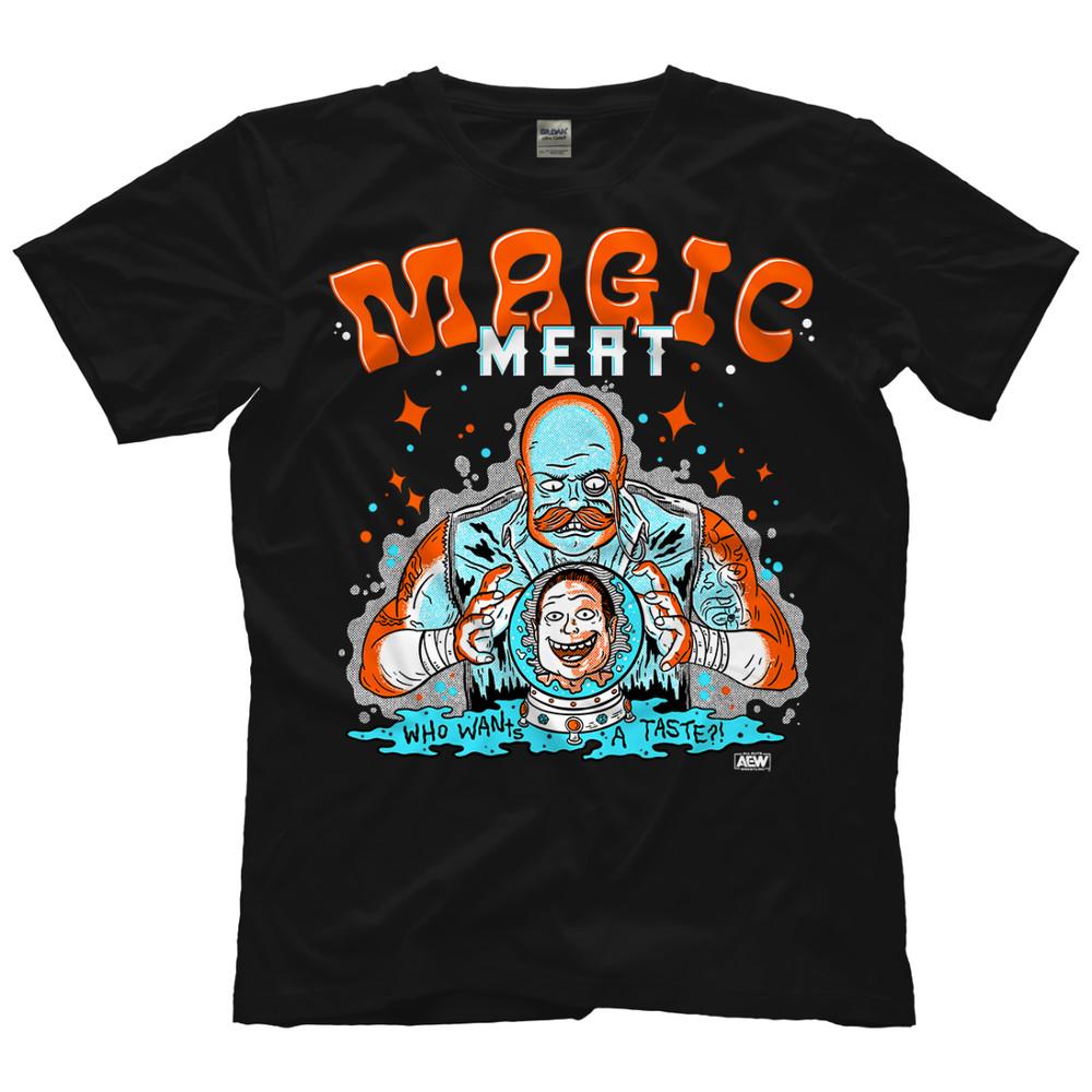 Magic Meat Who Wants a Taste? AEW Official TShirt Unisex T-Shirt S