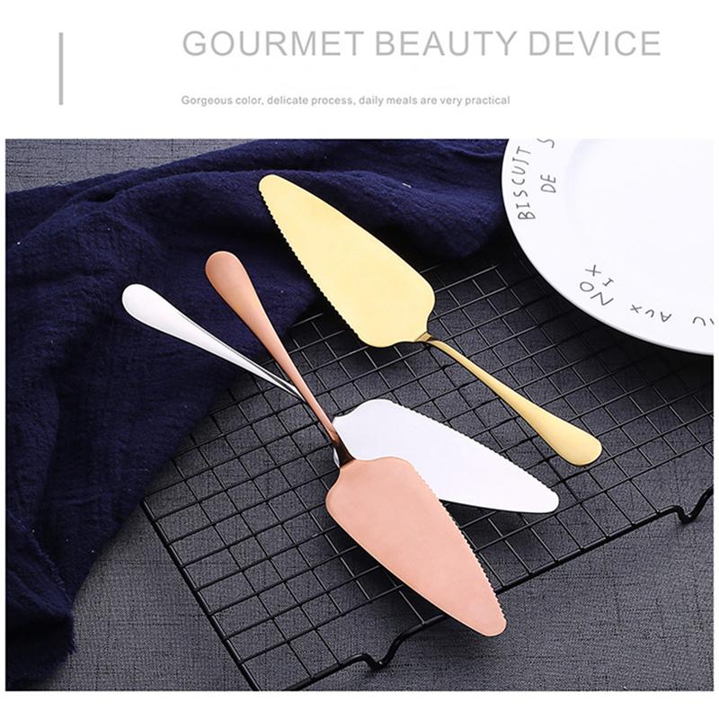 304  Stainless Steel Cake Shovel Knife Pie Pizza Cheese Server  Divider Knives Baking Tools Baking Accessories Baking Tool